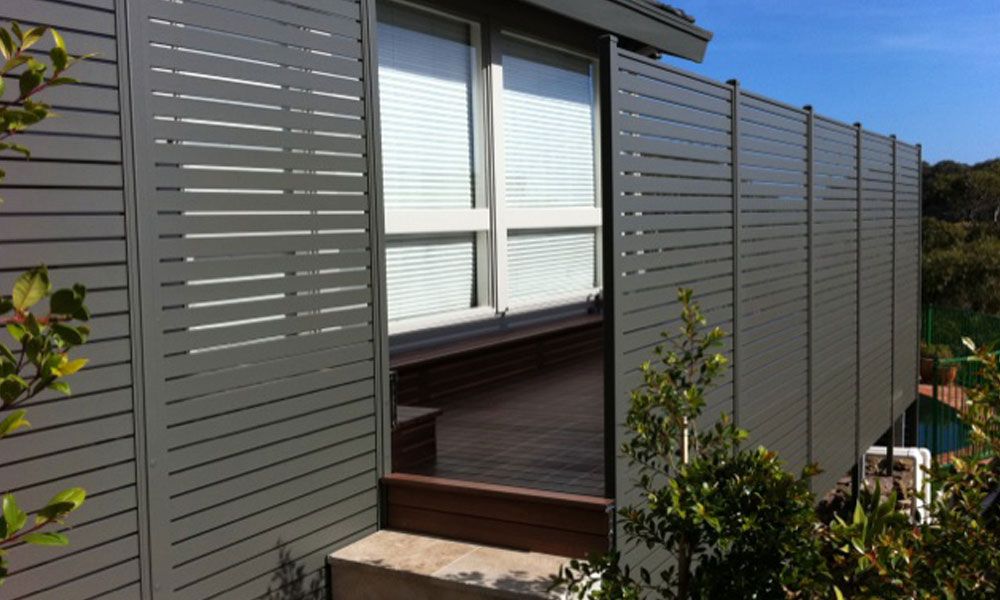 Aluminium Slat Privacy Screen Fencing 