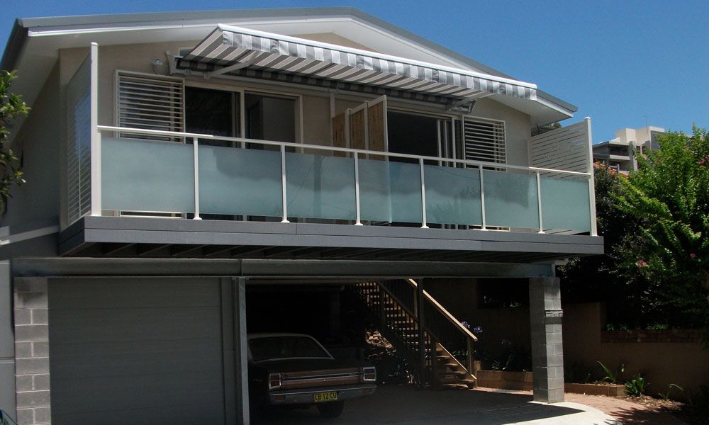 Frosted Glass Balustrade Railing