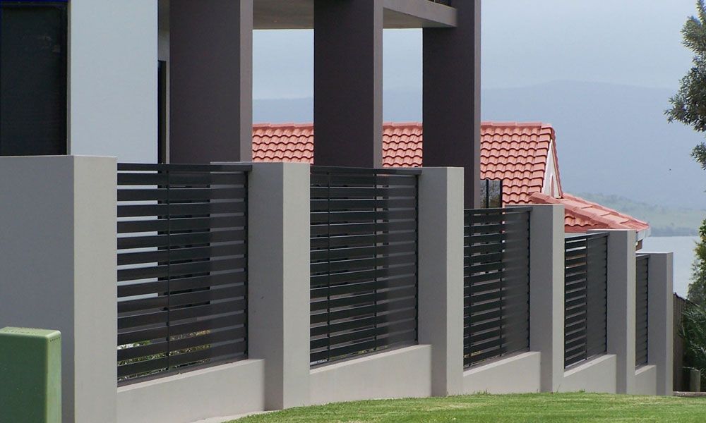 Aluminium Slat Fencing Infill Panels