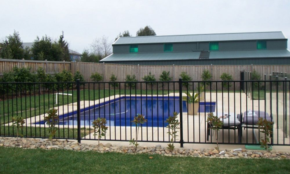 Aluminium Flat-top Pool Fencing