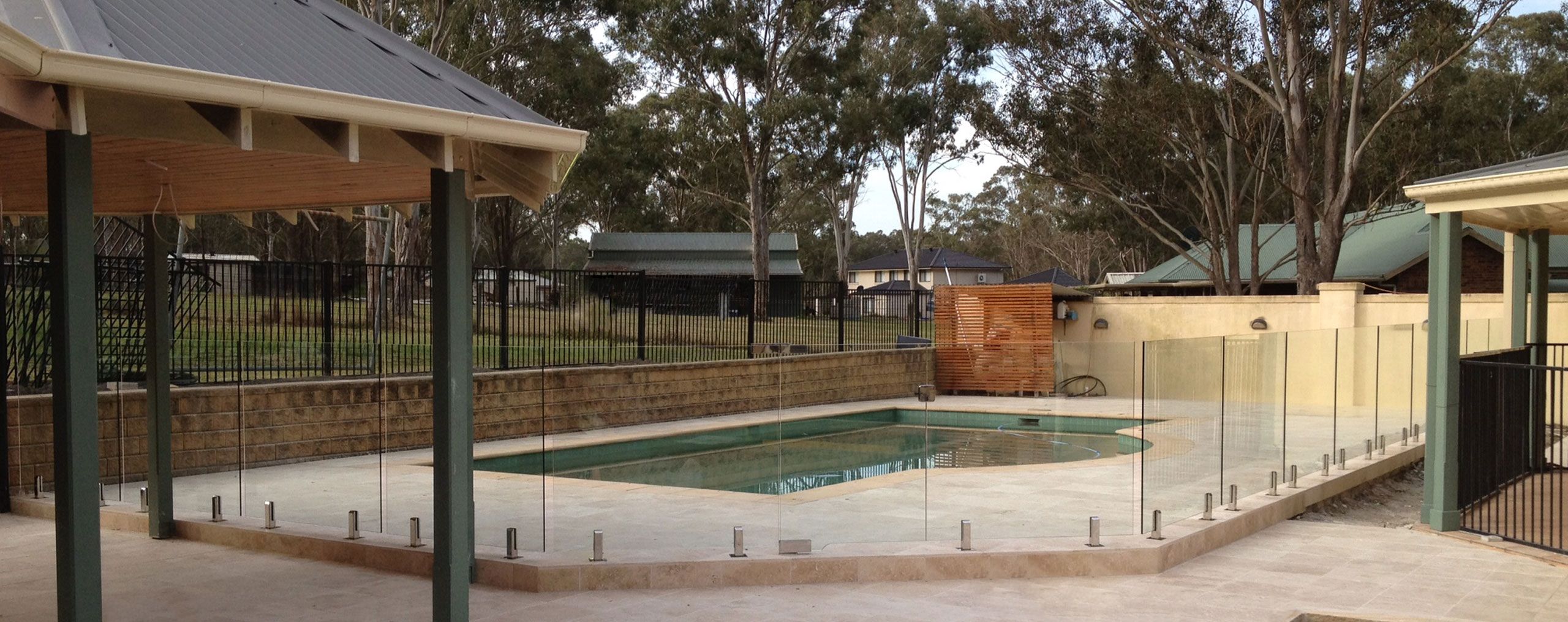 Frameless Glass Pool Fencing