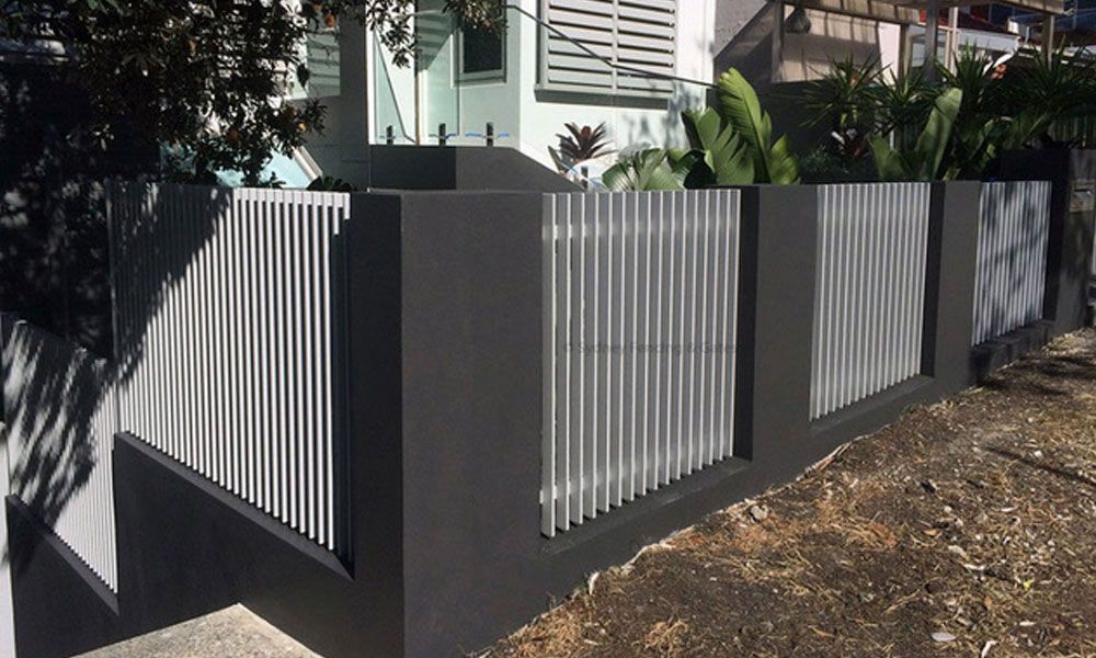 Aluminium Slat 3D Garden Fencing